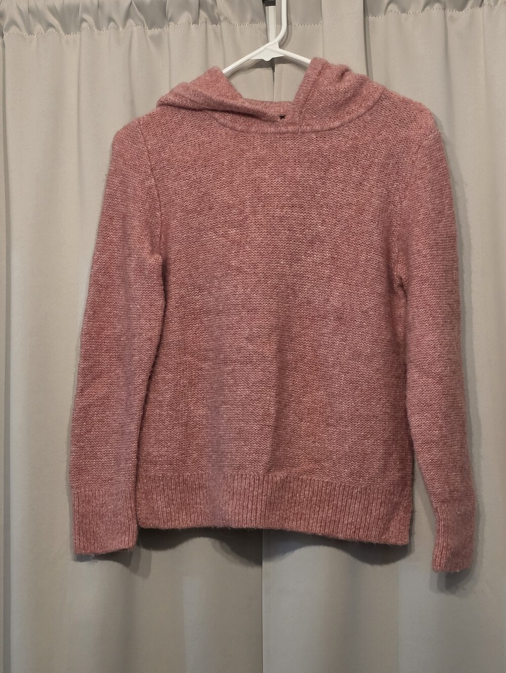 Banana Republic Petite M Hooded Sweater Dusty Rose Worn Once